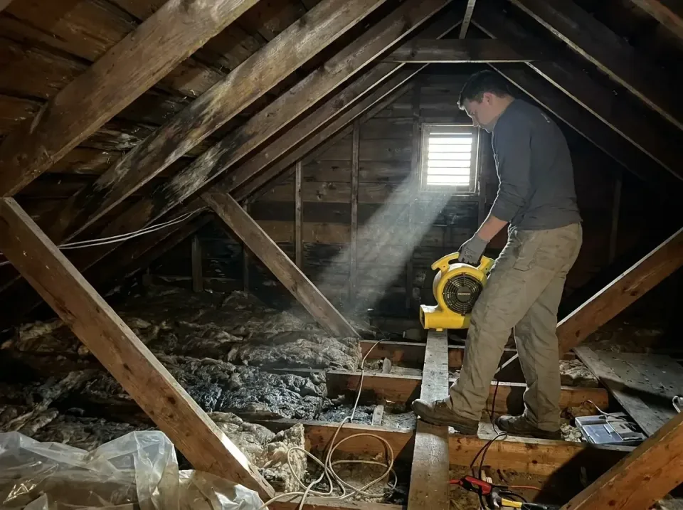 attic-water-damage-drying-proc-007 — frequently asked questions, Emergency Water Extraction & 24/7 Flood Response in Weaver,…